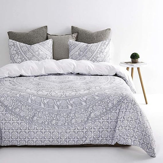 Bohemian Floral Printed Soft Microfiber Bedding